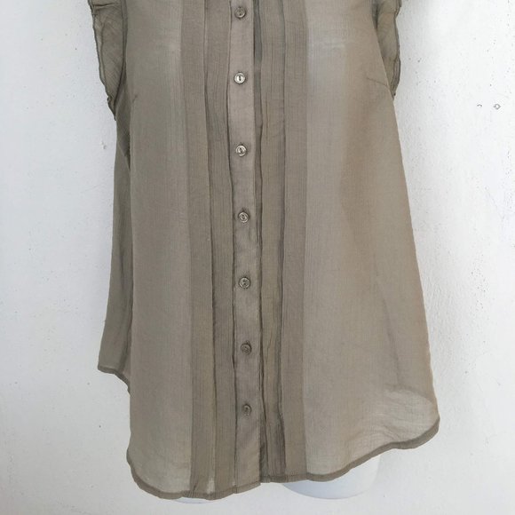 Lapis sleeveless button up blouse - Picture 2 of 11